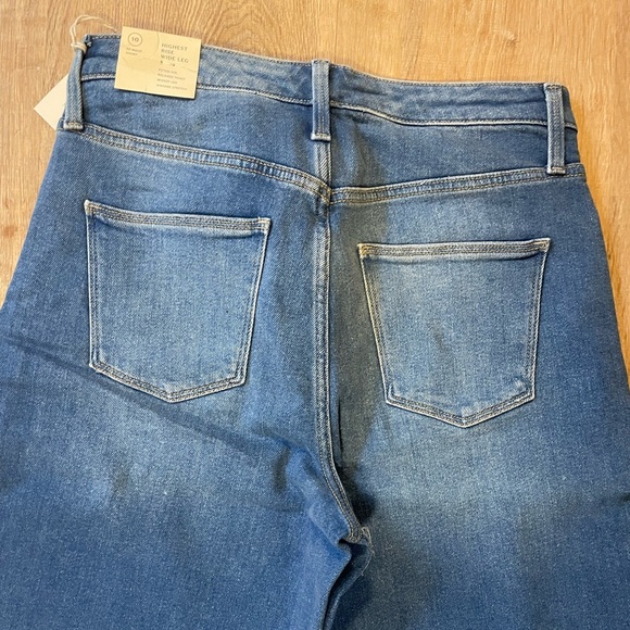 NWT Universal Thread Highest Rise Wide Leg Cropped Jeans - Picture 7 of 9
